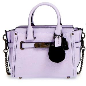 Coach x Ariana Grande 'Swagger 20' Leather Satchel